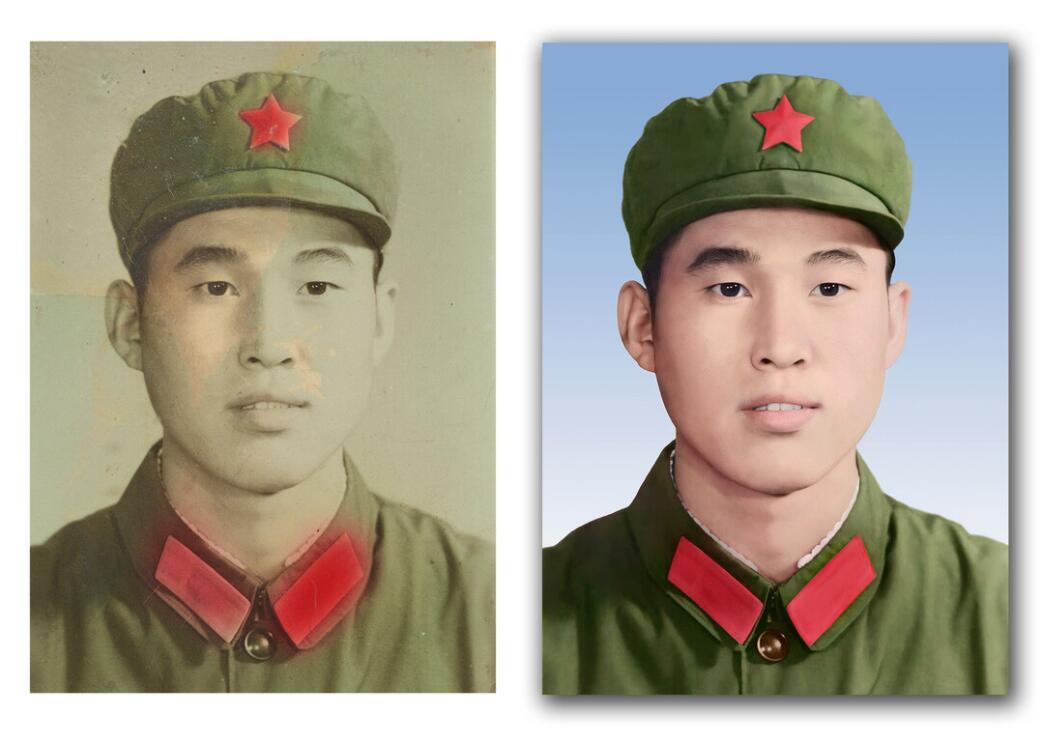 涪陵破损照片修复-18